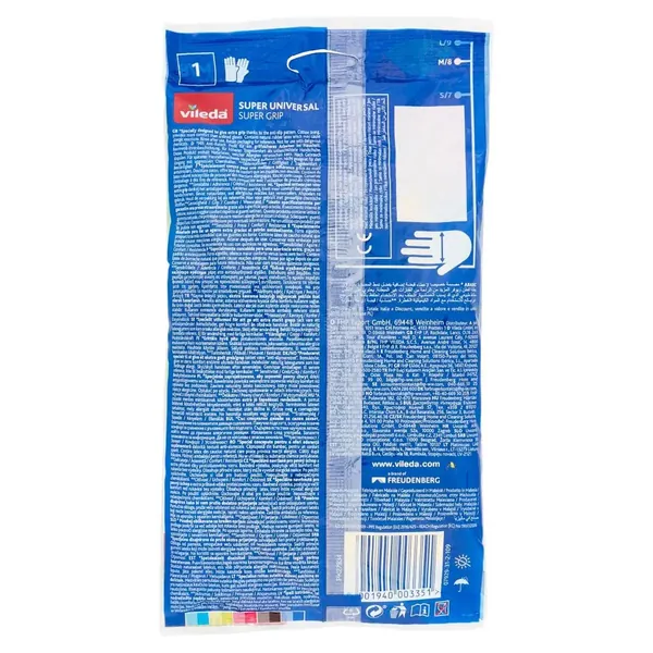 Vileda Manusi Universal Marime Mediu Bax 12 buc.